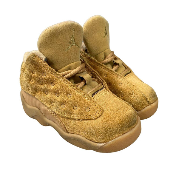 Jordan Other - Nike Air Jordan Retro XIII 13 Wheat Gold Toddler Size 6c Shoes 414581-705 Boys
